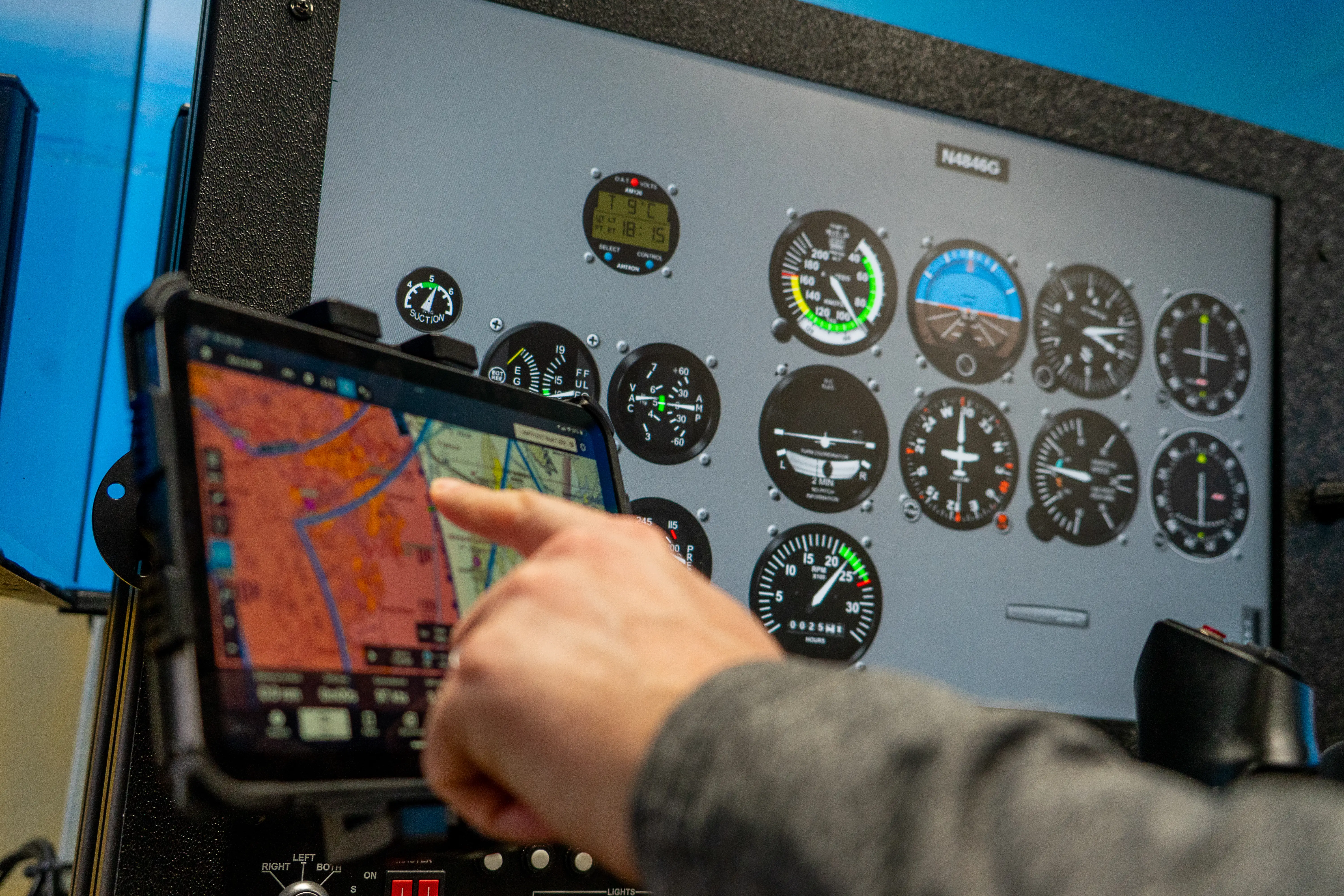 Student training affordably at Solid Ground Aviation